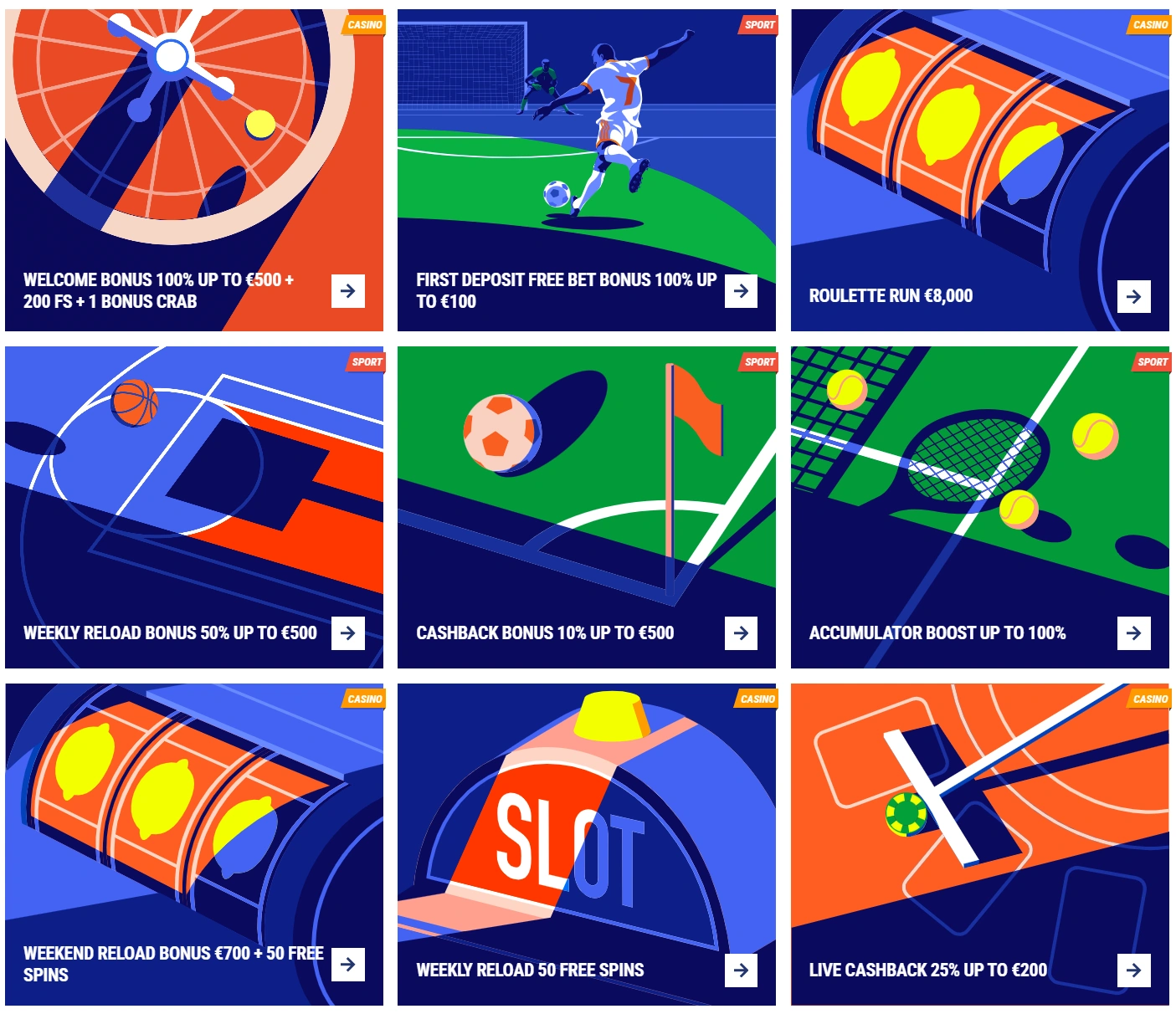 Bonuses and Promotions at Tiki Taka Casino