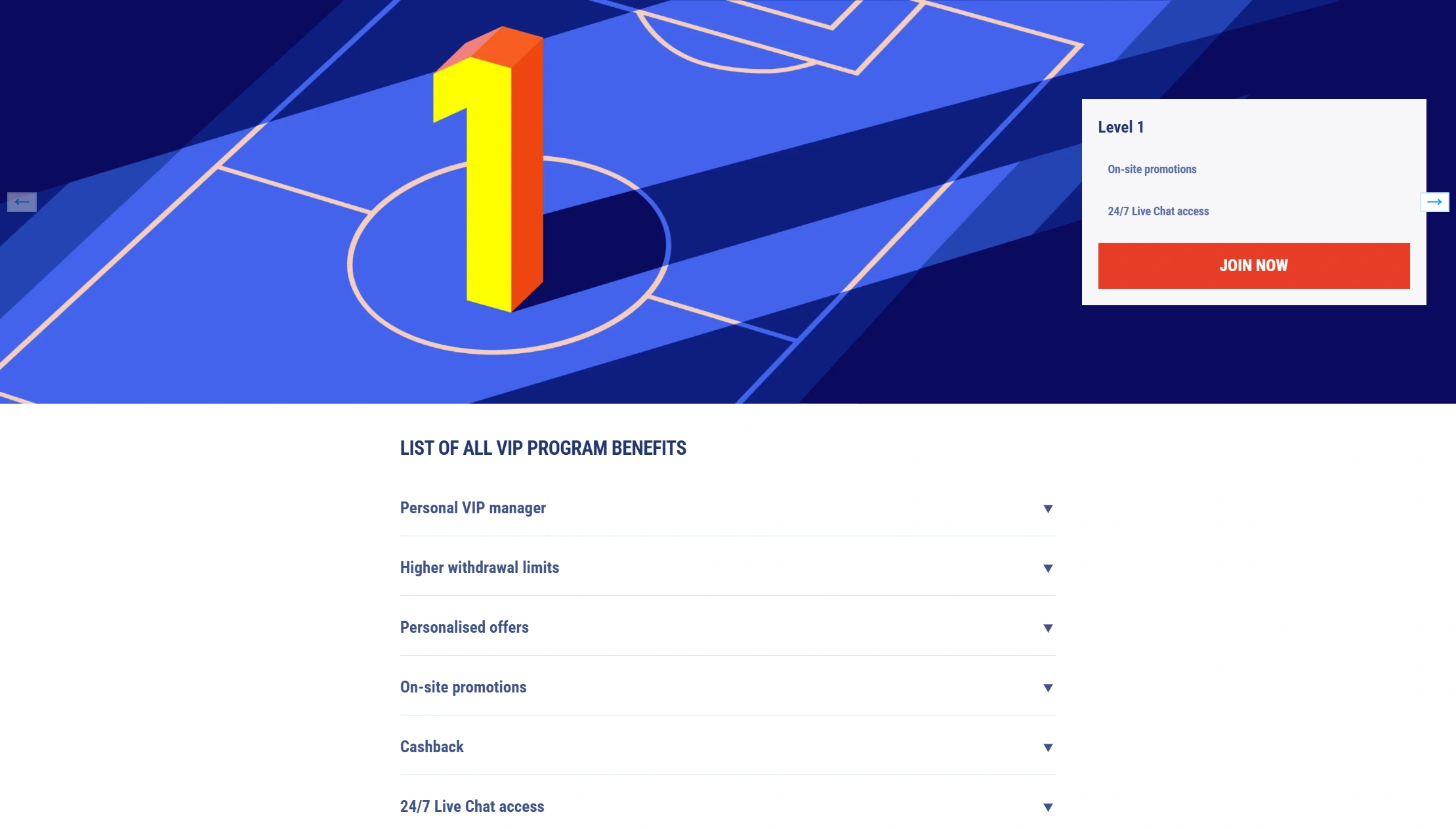 VIP Status at Tiki Taka Casino & Sportsbook
